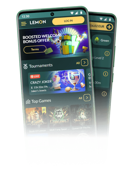 Lemon casino Aplikacja mobilna
